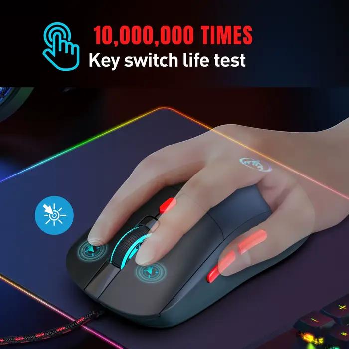 Souris de jeu filaire à 6 touches