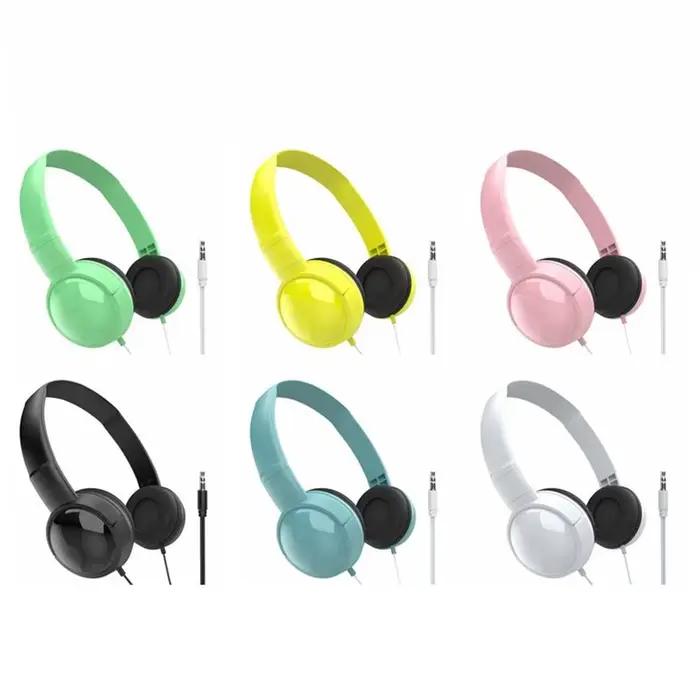 Écouteurs de musique sur l'oreille Wierd casque HiFi stéréo
