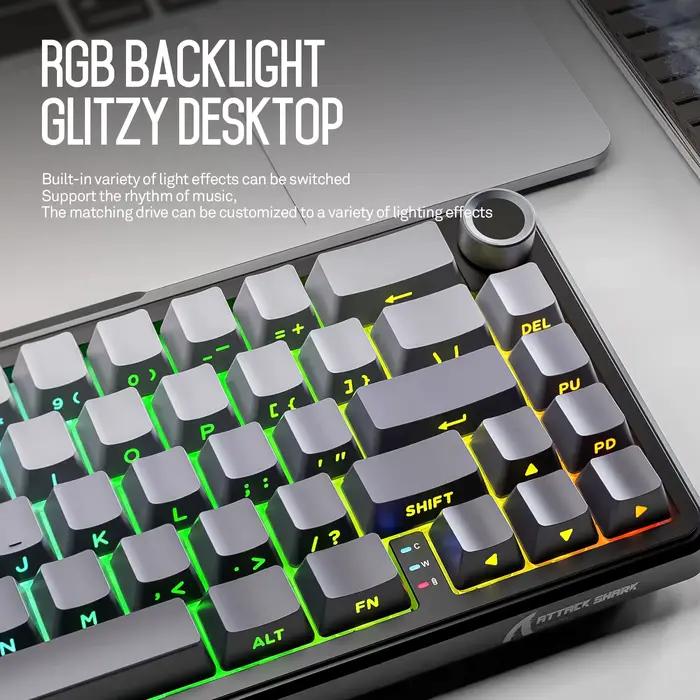 Clavier mécanique sans fil Attack Shark X66
