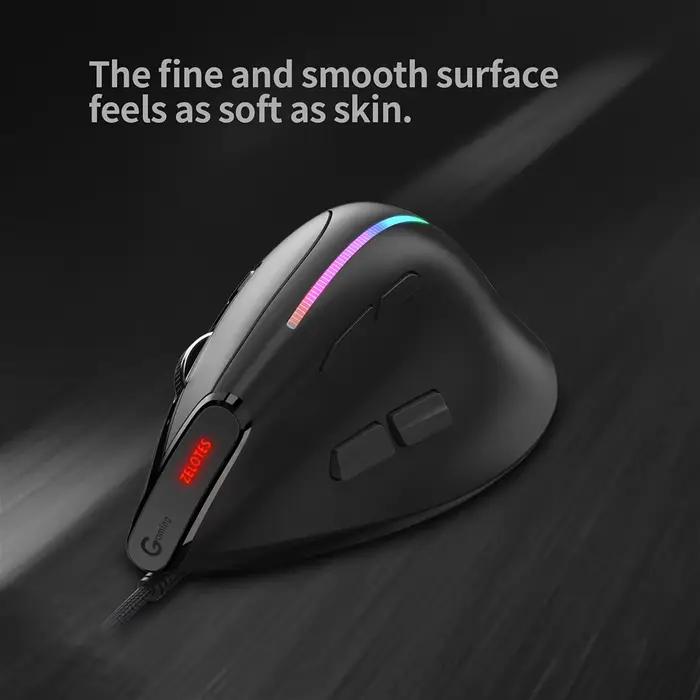 Souris de jeu verticale ZELOTES T-50