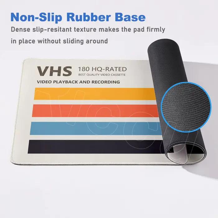 Tapis de Souris Rétro VHS XXL 120x60cm