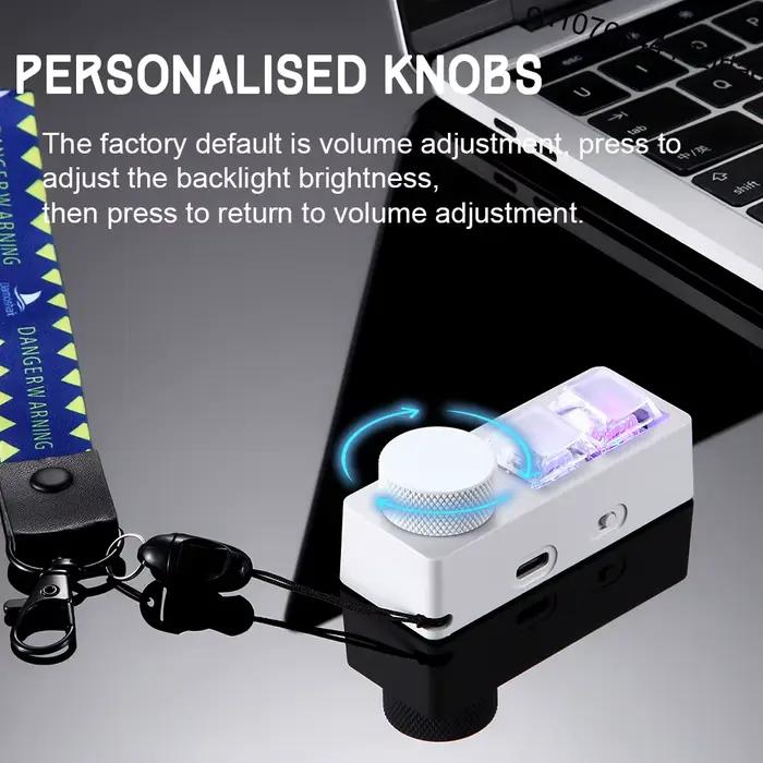 Darmoshark K2PRO clavier mécanique 2 touches sans fil Bluetooth claviers de jeu échange à chaud rvb rétro-éclairé Macro Drive pour ordinateur portable