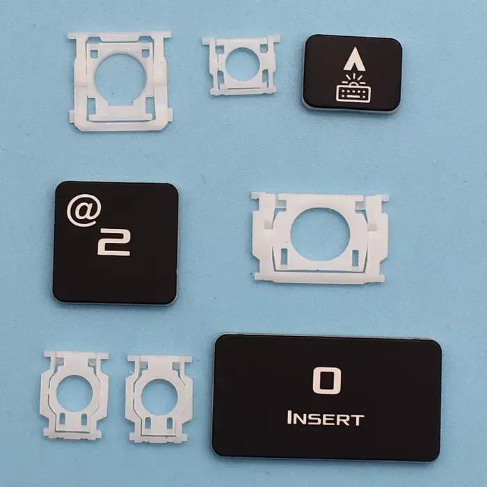 Capuchons de touches de remplacement pour Lenovo Asus Hp Toshiba Samsung Acer Sony Xiaomi Huawei IBM Msi toutes séries clavier d'ordinateur portable clé et Clips