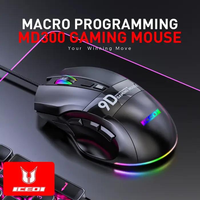 Souris de jeu à programmation macro
