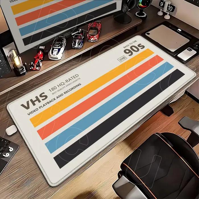 Tapis de Souris Rétro VHS XXL 120x60cm