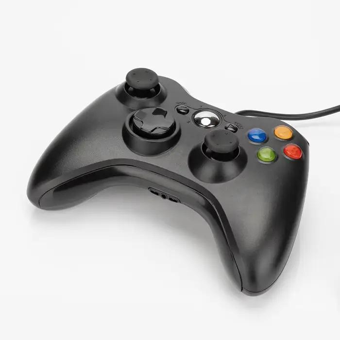 Contrôleur sans fil filaire MACDOT pour jeu Xbox 360 avec Turbo double vibration pour Windows PC confortable occasionnels joueurs passionnés