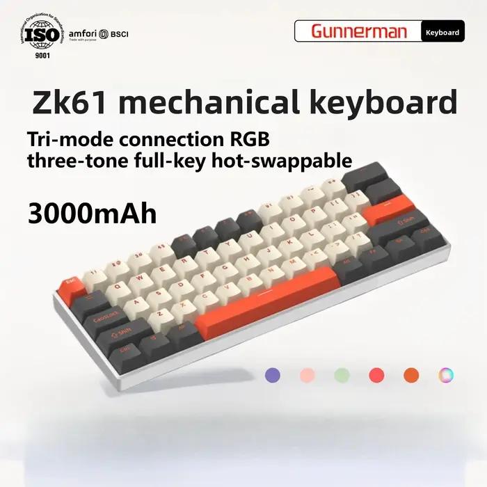 Clavier mécanique ZK61 à 60 % de la taille standard