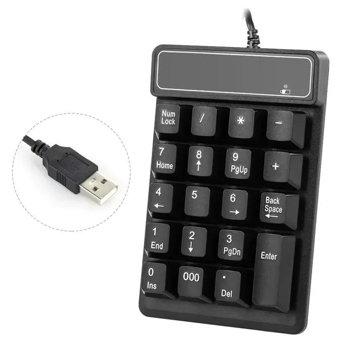 Pavé numérique USB filaire clavier