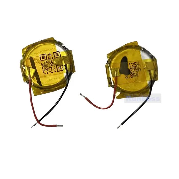 Batterie Rechargeable 70mAh 3.85V 1254 pour écouteurs JBL Tune 230NC 230 NC T230NC TWS