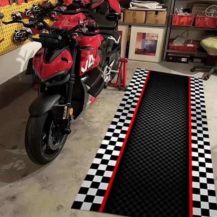 Tapis rayé à carreaux VIKAMA Racing