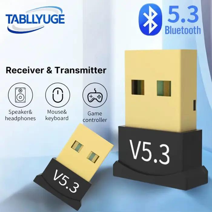 Adaptateur USB Bluetooth 5.3 pour PC ordinateur portable Dongle sans fil