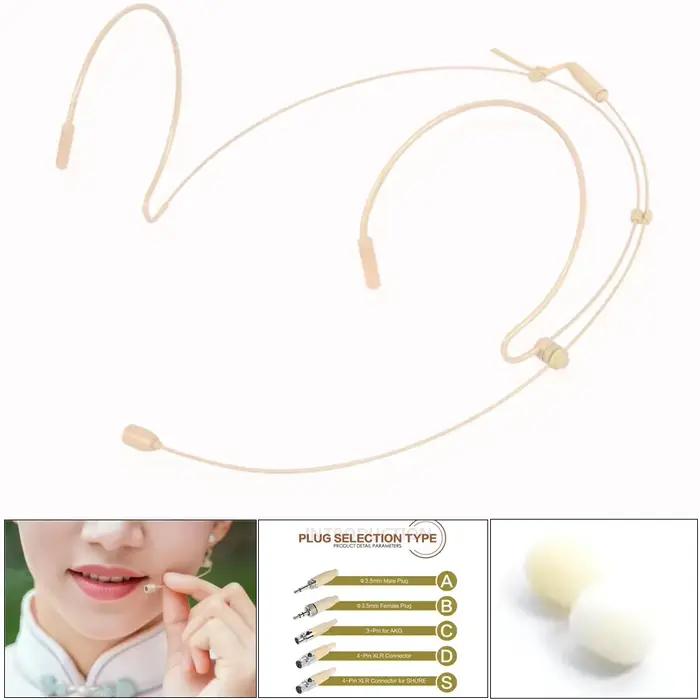 Double crochet d'oreille casque Microphone