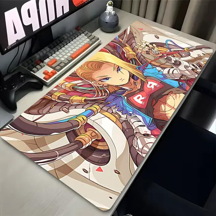 Grand tapis de souris Dragon Ball Android 18