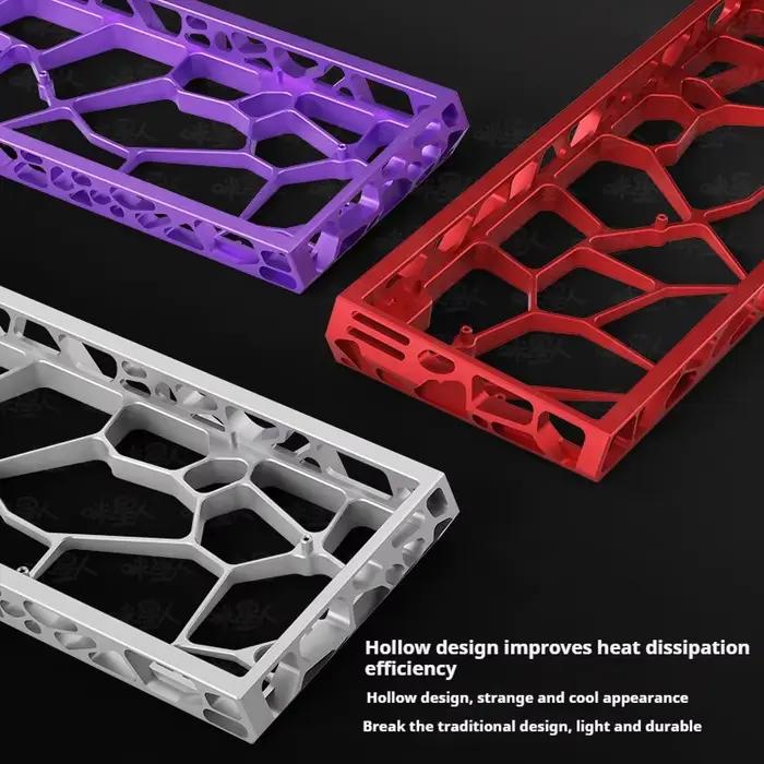 Étui en aluminium creux pour clavier 60% SUMREDA multiple couleurs pour gamer et professionnel occasion spéciale