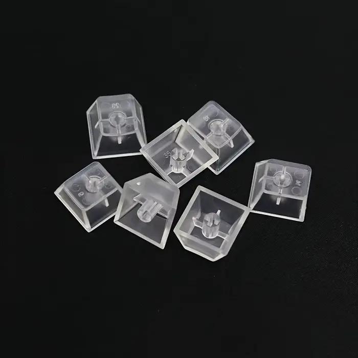R4 Transparent ABS Keycap clavier mécanique mat rétro-éclairé déverrouiller Cherry Gatron interrupteur marche/arrêt givré Anti-évasion 6 pièces/10 pièces