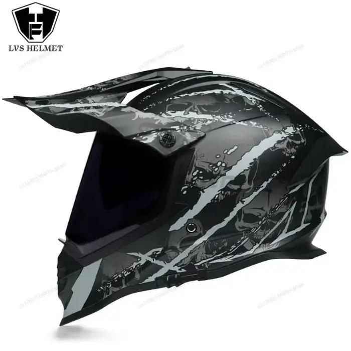Nouveau casque de moto tout-terrain hommes et femmes casque de motocross intégral kask casque de descente moto cross enfant capacete