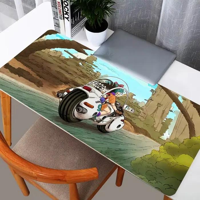 DBZ Dragon Ball Bulma tapis de souris Anime accessoires de jeu grand