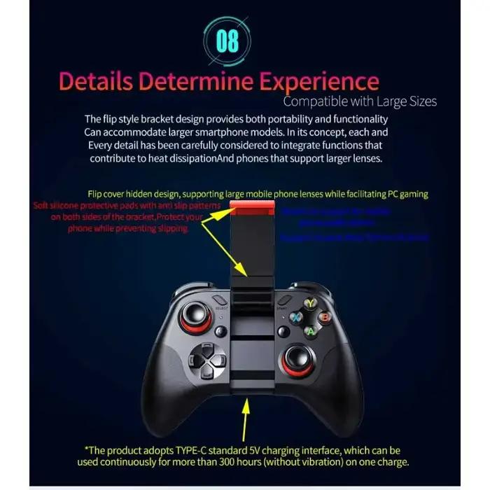 Manette de jeu améliorée pour iOS