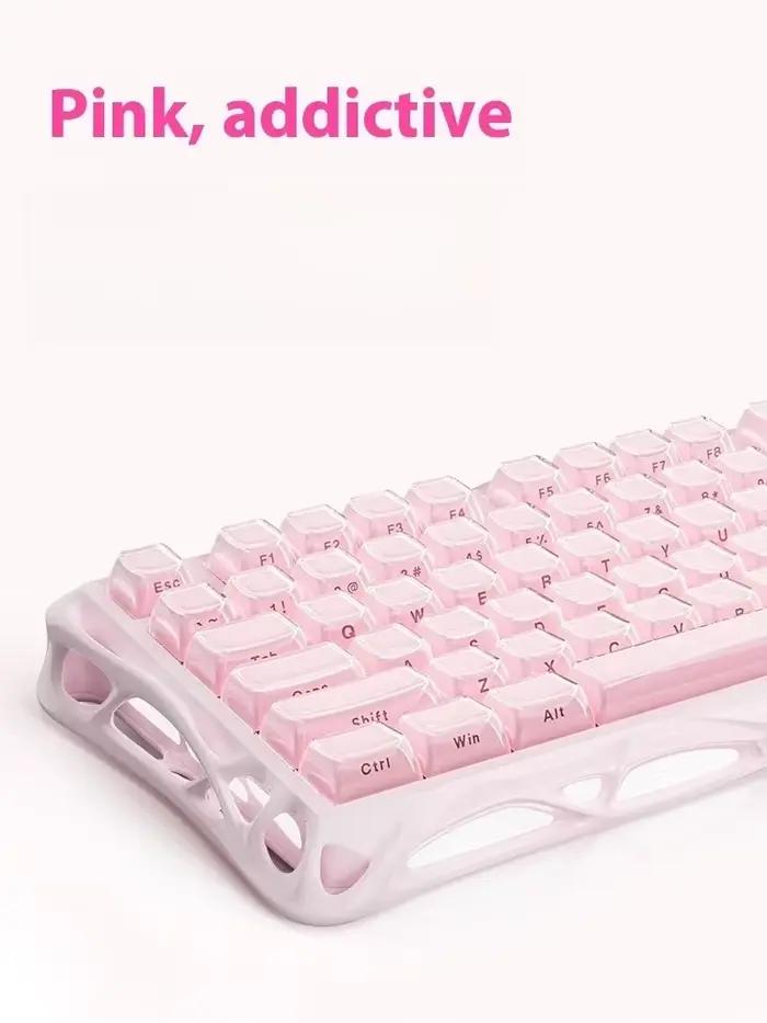 Mercury K1 Grava Star Breaking 75 RGB clavier mécanique de jeu Bluetooth 2.4G filaire RGB Hotswap Gamer
