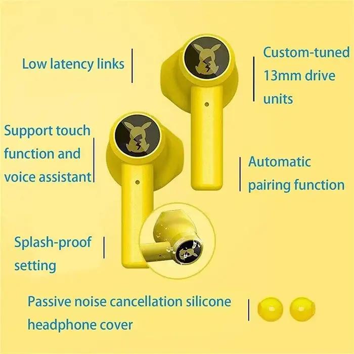Razer Pokemon Pikachu écouteurs sans fil casque Bluetooth