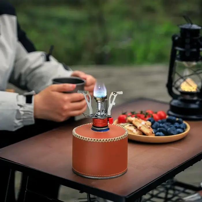 Cuisinière à gaz accessoires de Camping Portable