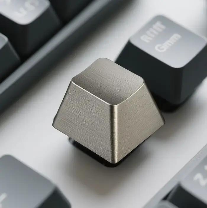 Capuchons de touches en métal pour claviers d'ordinateur