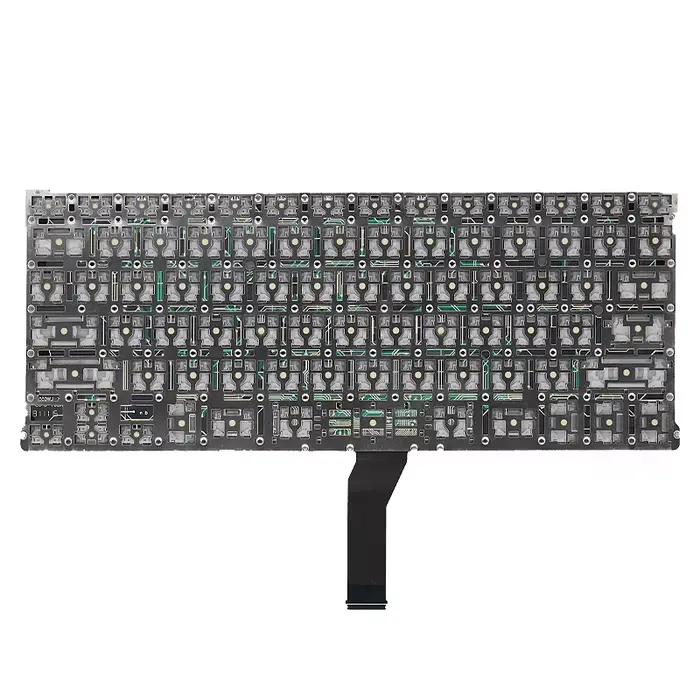 Ordinateur portable A1369 A1466 US UK russe allemand français espagnol portugais clavier pour Macbook Air 13 "2011-2017 claviers vis gratuites