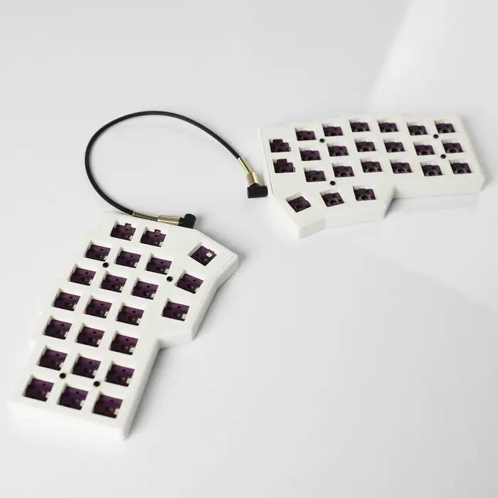 YMDK Corne V4.1 Split 46 touches ergonomie 40% disposition clavier mécanique échangeable à chaud RGB QMK VIAL Programmable