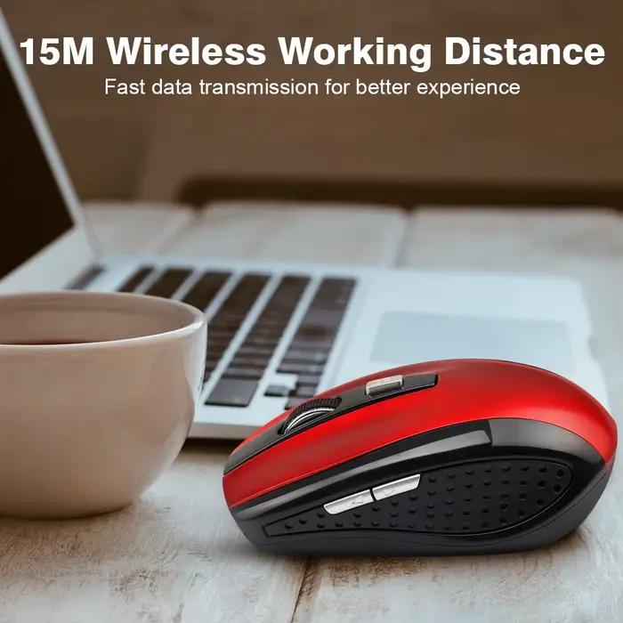 Souris de jeu optique sans fil réglable