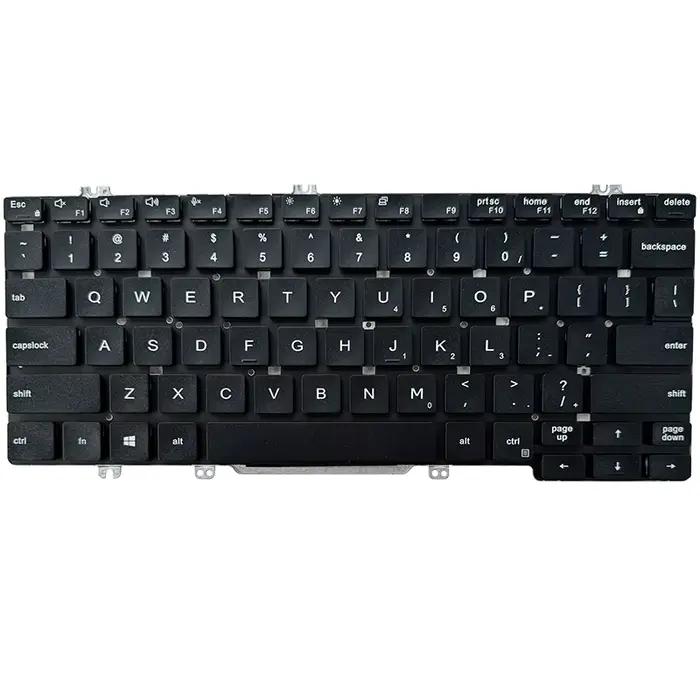 Clavier d'ordinateur portable anglais américain pour Dell Latitude 3300 5200 5300 7200 7300 3301 7290 5310 7301 E7300 E5300 5300 2-en-1 P97G