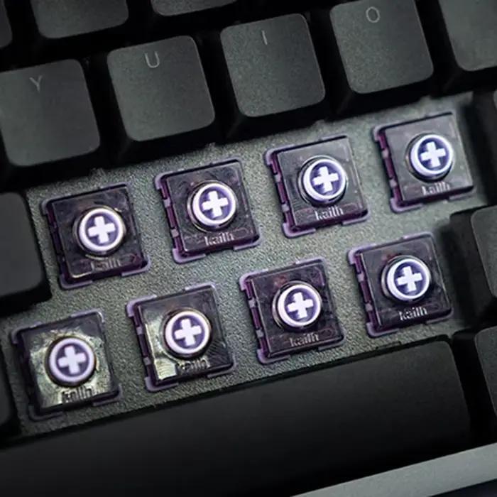 Kailh violet Iris commutateur silencieux