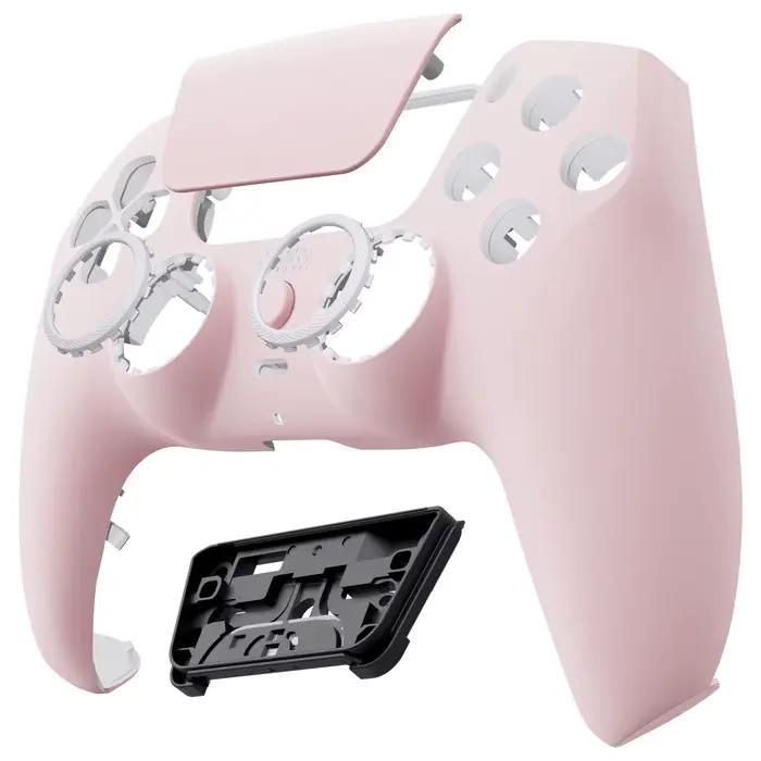 EXtremeRate LUNA-Coque avant redessinée TouchSub pour manette ps5 BDM-010/020/030/040/050-Aucun rose en fleurs