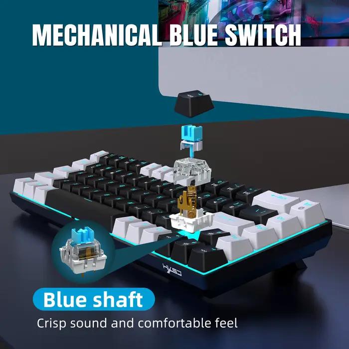 Clavier mécanique ergonomique rétro4.2 RVB LED
