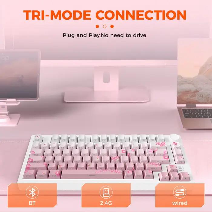 DAREU – joint Tri-mode pour clavier mécanique