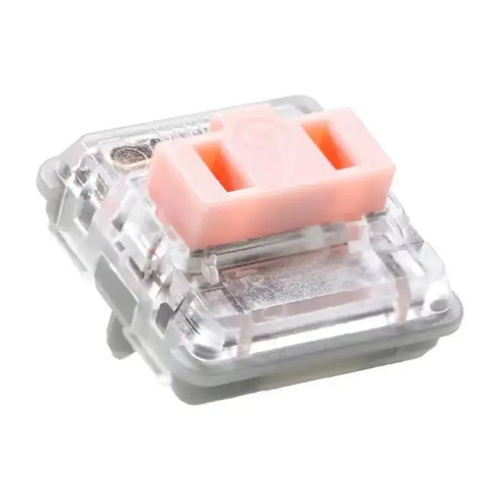 Interrupteur Kailh Low Profile Choc 1350 RGB pour clavier Crystal Red Pro Pale Blue Pink Robin Silver Brown White Yellow Orange