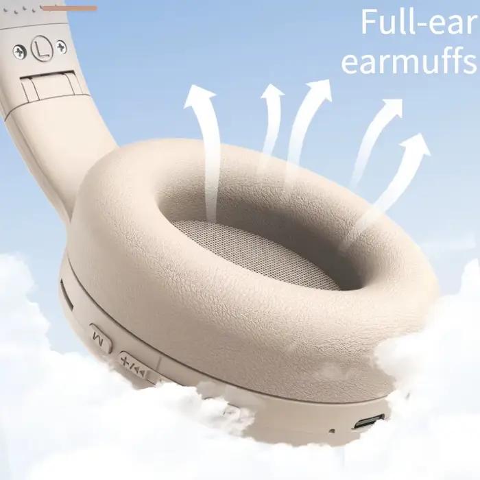 Bluetooth 5.3 casque 3.5mm casques filaires sur l'oreille écouteurs de jeu