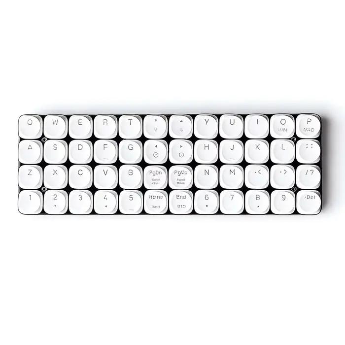 Planck 48 clavier en ligne Orthogonal 1U complet QMK Support visée claviers filaires