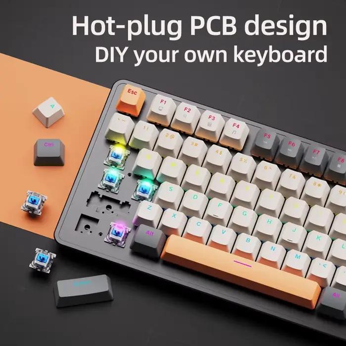 Clavier filaire mécanique K82 avec bouton multimédia