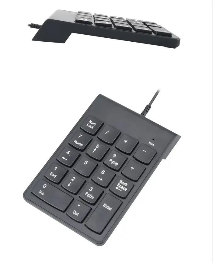 18 touches clavier numérique filaire et USB 2.4G Mini