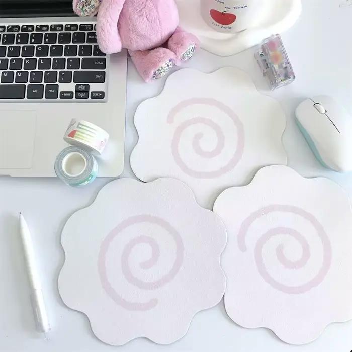 Tapis de Souris en Cuir Style Japonais Mignon