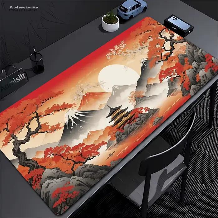 Tapis de souris XXL en fleurs de cerisier