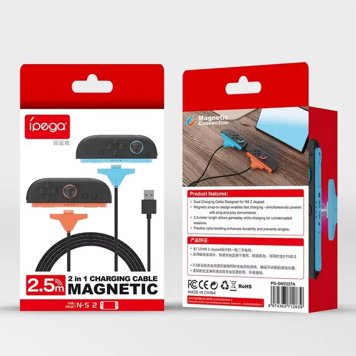 Câble de chargement magnétique pour contrôleurs gauche et droit Switch2