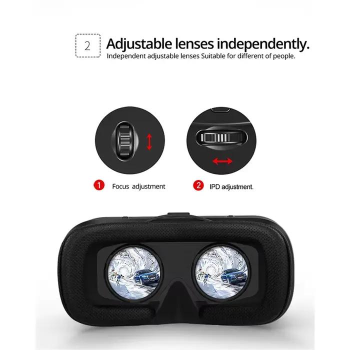 VR Shinecon 6.0 Casque lunettes de réalité virtuelle 3 D 3d