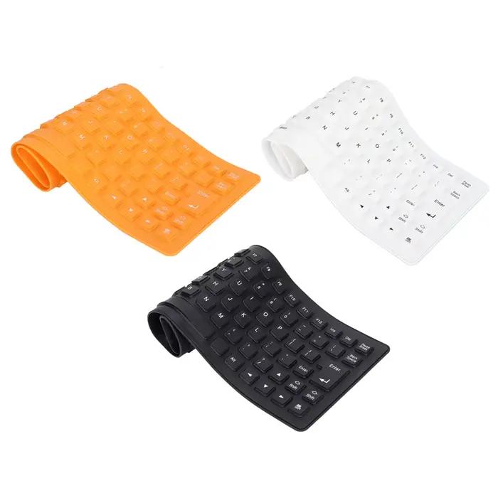 Clavier en Silicone, clavier enroulable