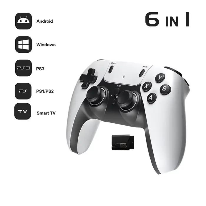 Contrôleur de jeu sans fil pour PS1 PS2 PS3 PC Android TV manette de jeu précise et réactive à offrir pour joueur occaSIONS spéciales