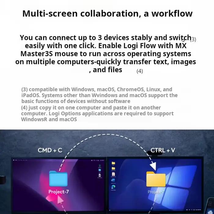 Clavier de bureau sans fil Logitech MX Keys S – Éclairage intelligent