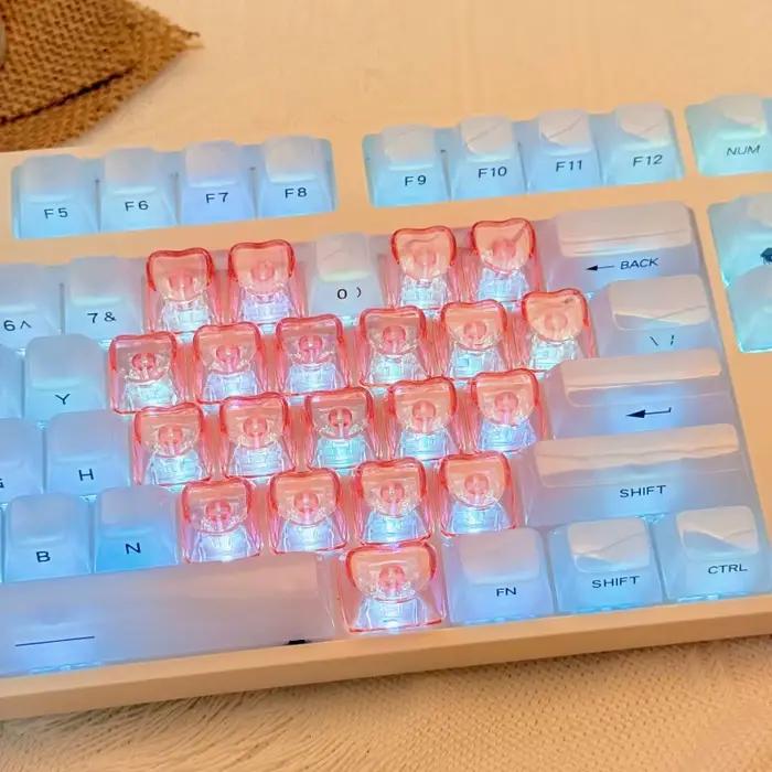 Nouveaux keycaps en forme de cœur 2027
