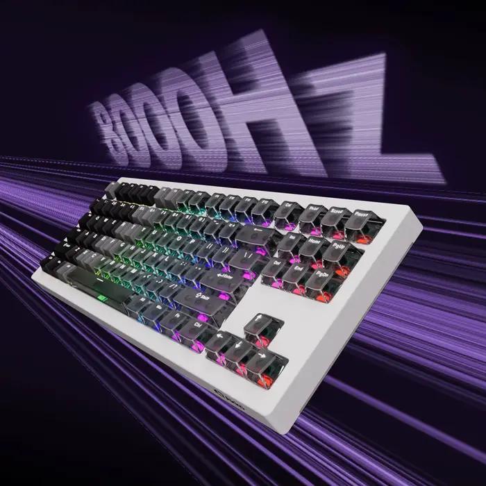 Akko 5087 V3 HE clavier 88 touches TKL disposition interrupteur magnétique déclencheur rapide 0.005mm 8K ARGB type-c