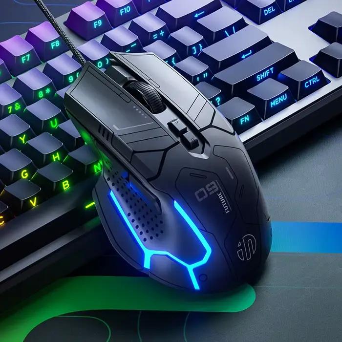 Souris de jeu filaire Inphic PG9