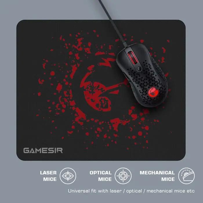 Souris de jeu filaire GameSir GM500 ultra-légère pour PC avec capteur optique PMW33600 12000 DPI